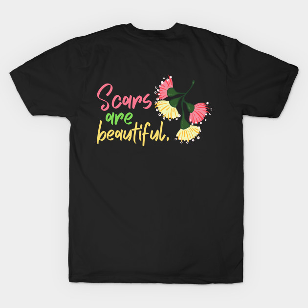 Beautiful Scars Motivational Sad Shirt Mental Health Shirt Encouragement Shirt Love Inspirational Shirt Positivity Funny Sarcastic Cute Shirt Yoga Meditation Happy Spiritual Gift by EpsilonEridani